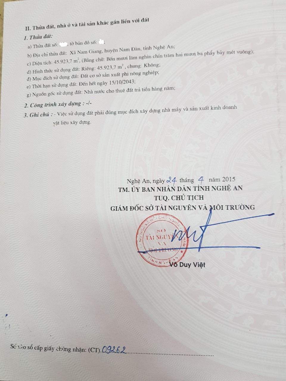 Có hỗ trợ liên quan đến vấn đề pháp lý